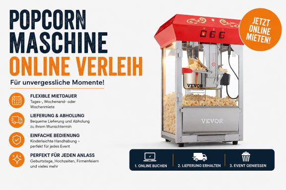 Vevor Popcornmaschine