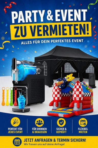 Verleih für Events